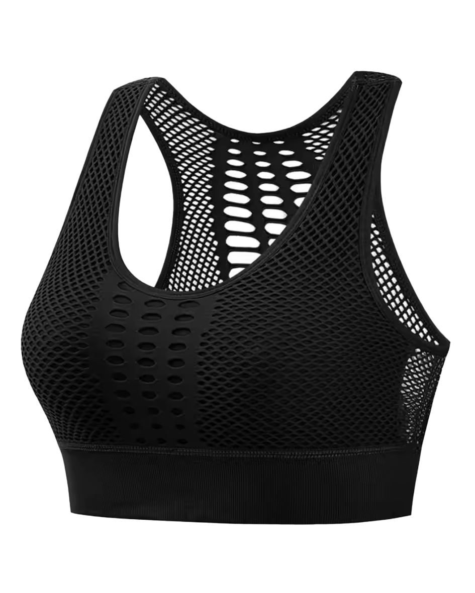 Goddess Gainz Sports Bra - Black