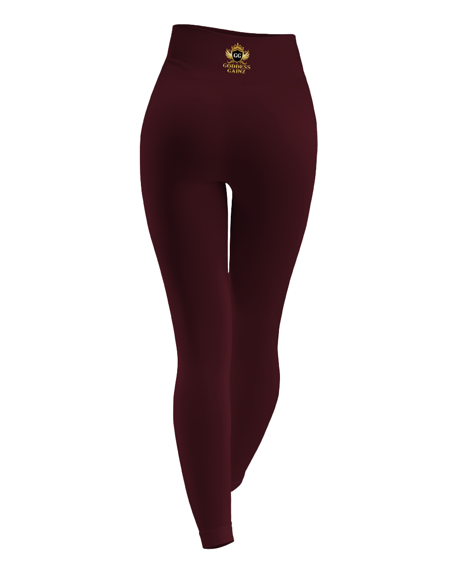 GG Burgundy Leggings