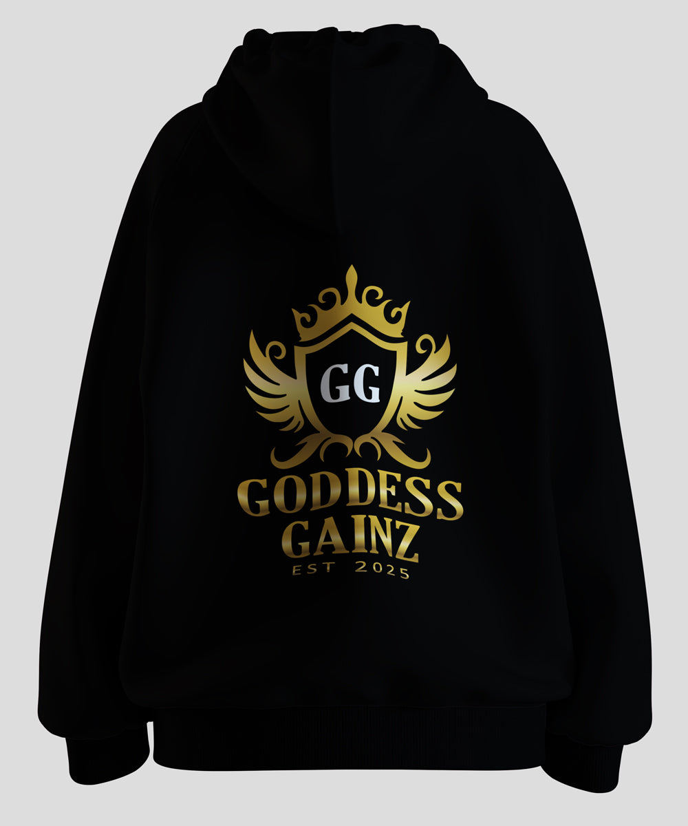 Goddess Gainz - Premium Hoodie - Cotton Care
