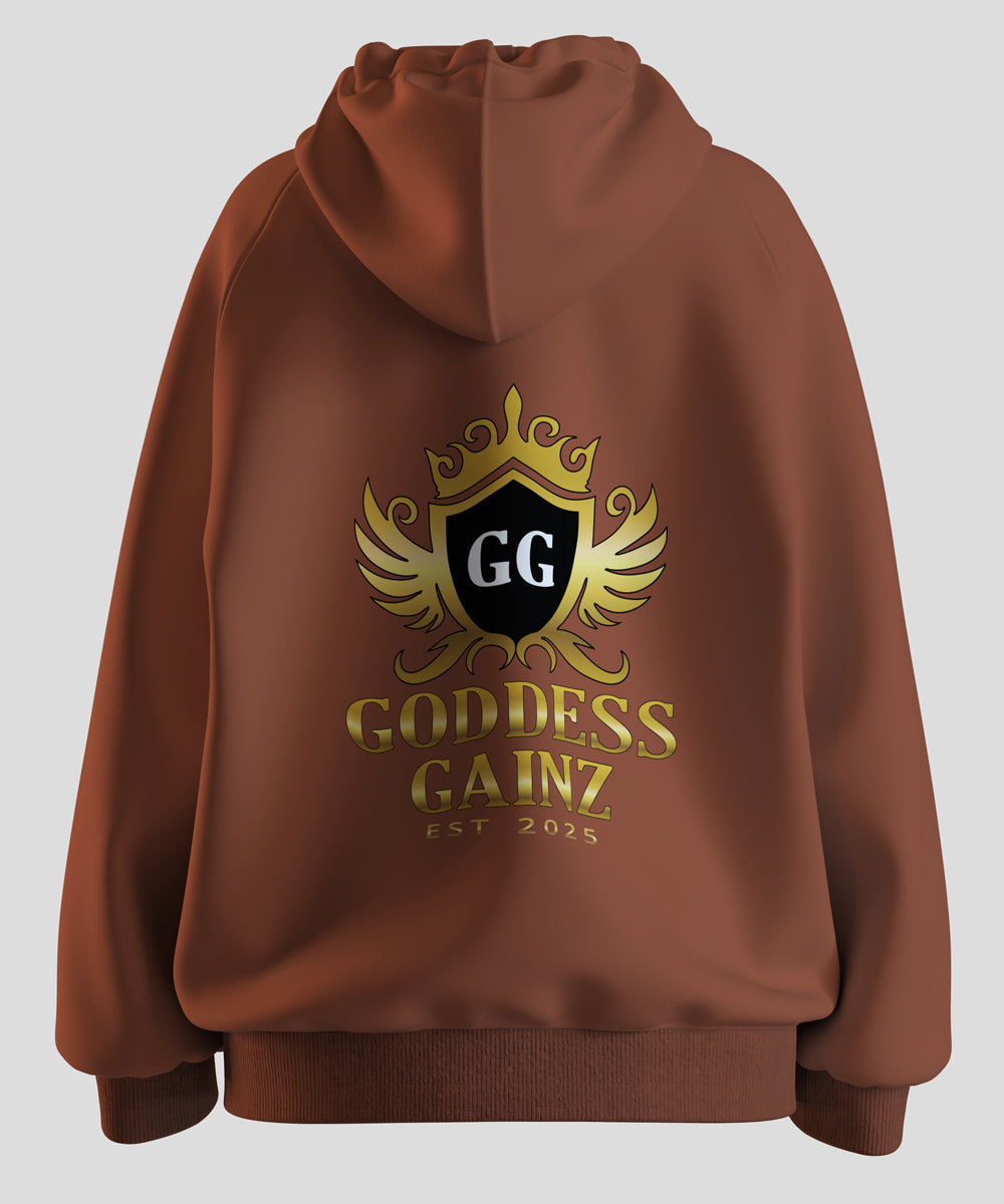 Goddess Gainz - Premium Hoodie - Cotton Care